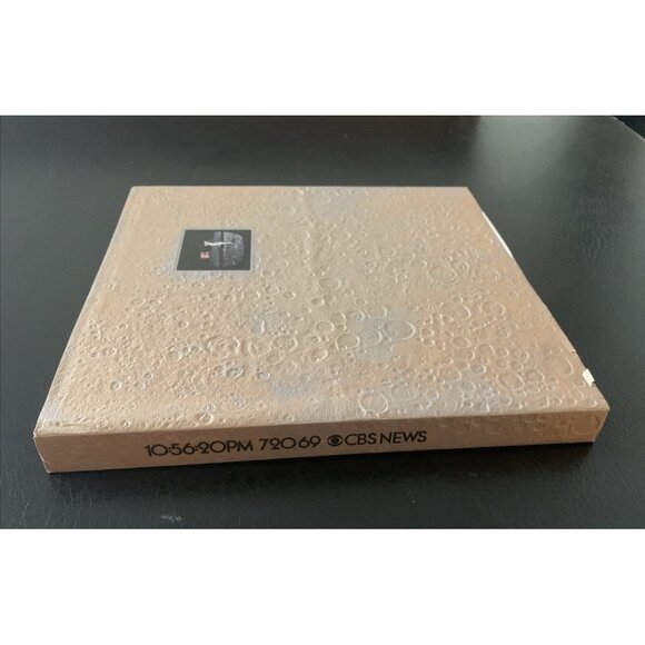 10:56:20 PM 7/20/1969 HC Book Conquest of the Moon 1st Ed Reported by CBS News - Picture 9 of 12